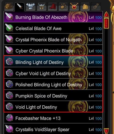 blinding light of destiny aqw|aqw ascended light of destiny.
